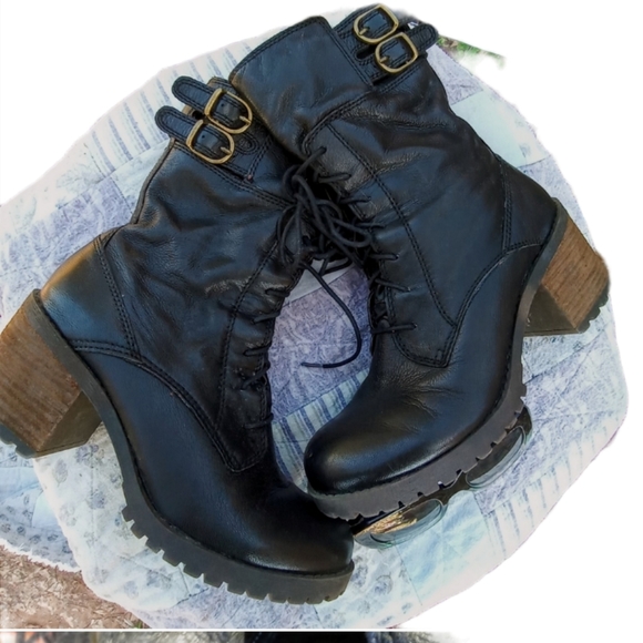 Lucky Brand Shoes - LUCKY BRAND LADIES SZ 8.5 LEATHER MOTO BOOTS 😍